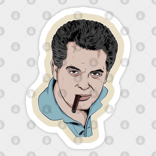 Jack Kirby Sticker by Black Snow Comics